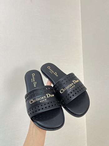 Dior Dway Slippers Black/Beige/White/Brown