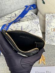 Dior Card Holder Black Size 13.5 x 8.5 x 1.5 cm - 2