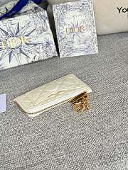 Dior Card Holder White Size 13.5 x 8.5 x 1.5 cm - 4