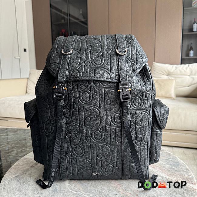 Dior Hit The Road Flap Backpack Black Size 43 x 43 × 18 cm - 1