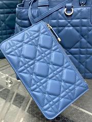 Dior Toujours Large Rhombus Blue Size 28.5 x 19 x 21 cm - 4