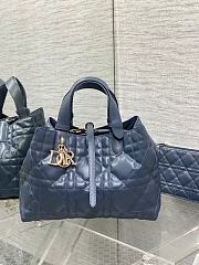 Dior Toujours Large Rhombus Dark Blue Size 28.5 x 19 x 21 cm - 1