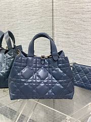 Dior Toujours Large Rhombus Dark Blue Size 28.5 x 19 x 21 cm - 6