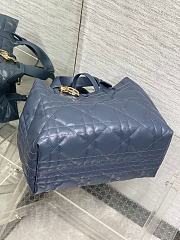 Dior Toujours Large Rhombus Dark Blue Size 28.5 x 19 x 21 cm - 4