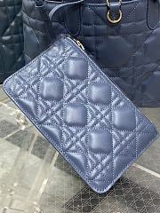 Dior Toujours Large Rhombus Dark Blue Size 28.5 x 19 x 21 cm - 3