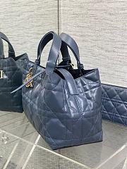 Dior Toujours Large Rhombus Dark Blue Size 28.5 x 19 x 21 cm - 2