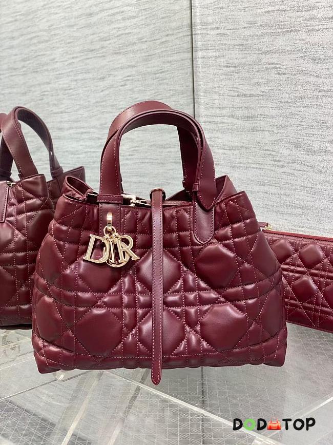 Dior Toujours Large Rhombus Red Size 28.5 x 19 x 21 cm - 1