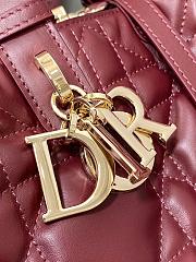 Dior Toujours Large Rhombus Red Size 28.5 x 19 x 21 cm - 3