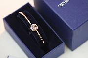 Swarovski Rose Gold Hoop Beating Heart Bracelet - 1