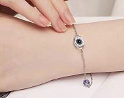 Swarovski Devil's Eye Magnetic Clasp Bracelet - 6