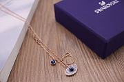 Swarovski Classic Evil Eye Clavicle Necklace - 1