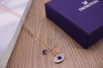 Swarovski Classic Evil Eye Clavicle Necklace