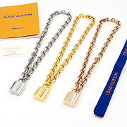 Louis Vuitton LV Edge Cadenas Necklace - 1