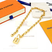 Louis Vuitton LV Edge Cadenas Necklace - 5