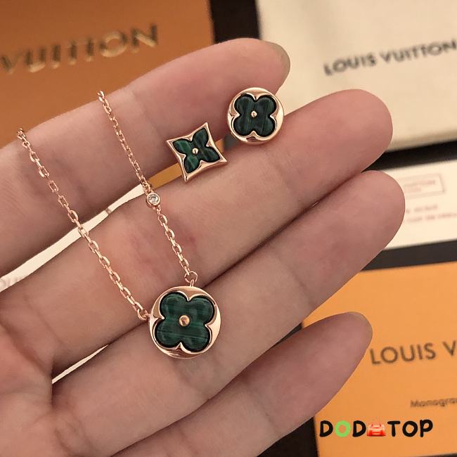 Louis Vuitton Old Flower Set Green - 1