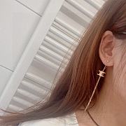 Celine vintage tassel earrings - 5