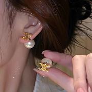 Celine Pearl Earrings - 6