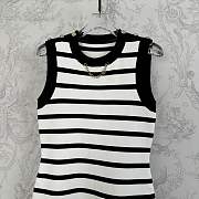 Sandro Black Striped Mini Dress - 6