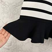 Sandro Black Striped Mini Dress - 5