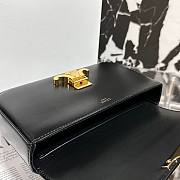 Celine Triumphal Arch Chain Bag Black Gold Size 20.5 x 11.5 x 4 cm - 5