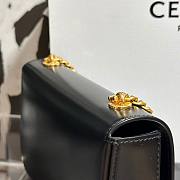 Celine Triumphal Arch Chain Bag Black Gold Size 20.5 x 11.5 x 4 cm - 4