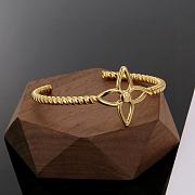 Louis Vuitton Four-Leaf Clover Open Bracelet - 1