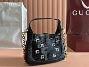 Gucci Jackie 1961 Sequin Mini Bag Black Size 19 x 13 x 3 cm - 5