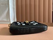 Gucci Jackie 1961 Sequin Mini Bag Black Size 19 x 13 x 3 cm - 4