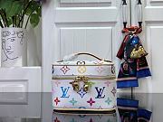 Louis Vuitton Nice Nano Handbag M14033 White Size 14 x 10.2 x 8.5 cm - 1