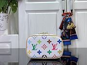 Louis Vuitton Nice Nano Handbag M14033 White Size 14 x 10.2 x 8.5 cm - 6