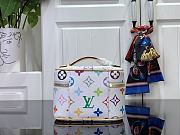 Louis Vuitton Nice Nano Handbag M14033 White Size 14 x 10.2 x 8.5 cm - 2