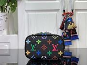 Louis Vuitton Nice Nano Handbag M14033 Black Size 14 x 10.2 x 8.5 cm - 6