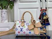 Louis Vuitton Nano Speedy Handbag White M13406 Size 16 x 11 x 9 cm - 1