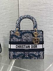 Dior Medium Lady D-Lite Bag 03 Size 24 x 11 x 20 cm - 3