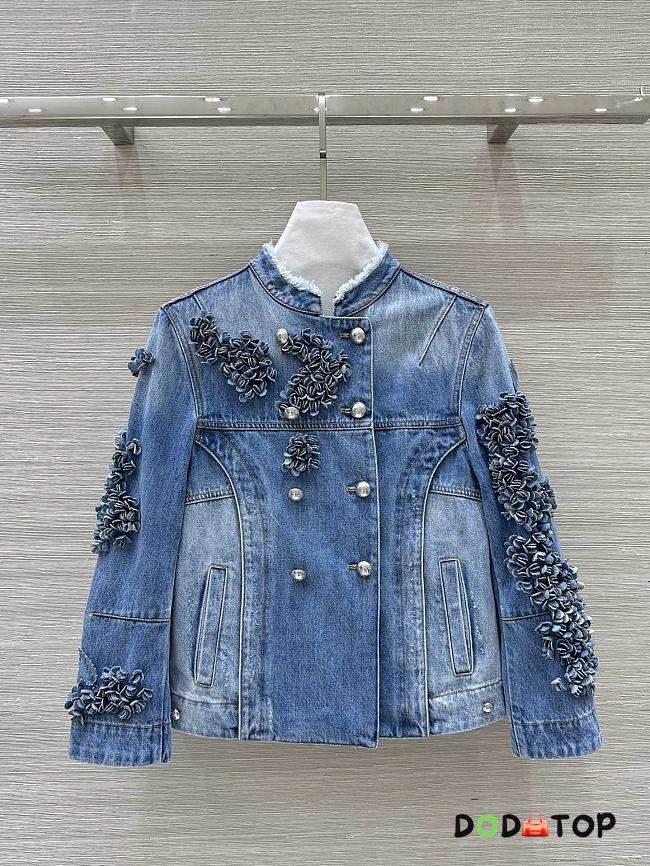 Ermanno Scervino Denim Coat - 1