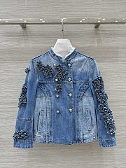 Ermanno Scervino Denim Coat - 1