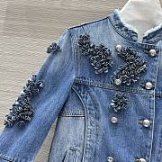 Ermanno Scervino Denim Coat - 6