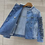 Ermanno Scervino Denim Coat - 5