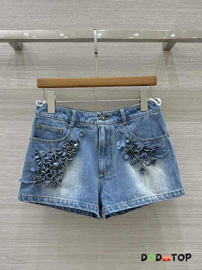 Ermanno Scervino Denim Shorts - 1