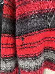 Dior Striped Sweater Red - 6