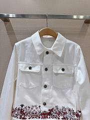 Dior White Denim Jacket  - 5