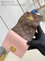 Louis Vuitton Victorine On My Side Wallet Pink Size 12 x 9.5 x 2.5 cm - 3