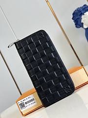 Louis Vuitton Zippy Wallet M11721 Black 02 Size 21 x 2.5 x 11 cm - 1