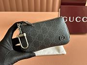 Gucci Long Card Holder Gray Size 12 x 8 x 1.5 cm - 1