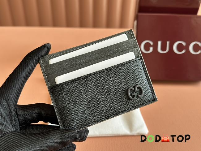 Gucci Card Holder Gray Size 10 x 7 cm - 1