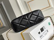 Chanel Hobo Pearl Bag Black Size 13 x 18 x 7 cm - 5