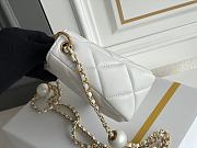 Chanel Hobo Pearl Bag White Size 13 x 18 x 7 cm - 6