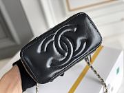 Chanel Pearl Makeup Long Box Black Size 9.5 x 17 x 7.8 cm - 4