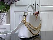 Louis Vuitton Capucines BB Handbag M12279 White Size 17.3 x 9 x 27 cm - 2