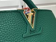 Louis Vuitton Capucines Mini Handbag M11906 Green Size 21 x 13.6 x 8 cm - 6